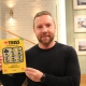 Nicklas Vesterlind vann 100 000 kronor på Triss i tv.