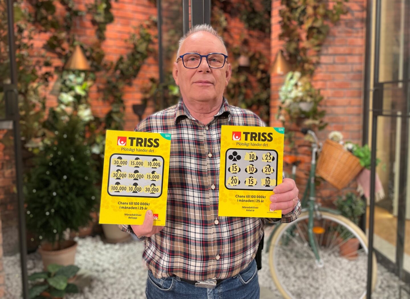 Bo och Ragni från Mariefred vann årets näst högsta klöver-vinst – 3