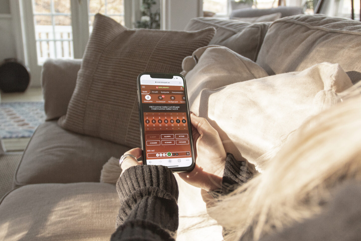 Kvinna från Sollentuna blev Eurojackpotmiljonär