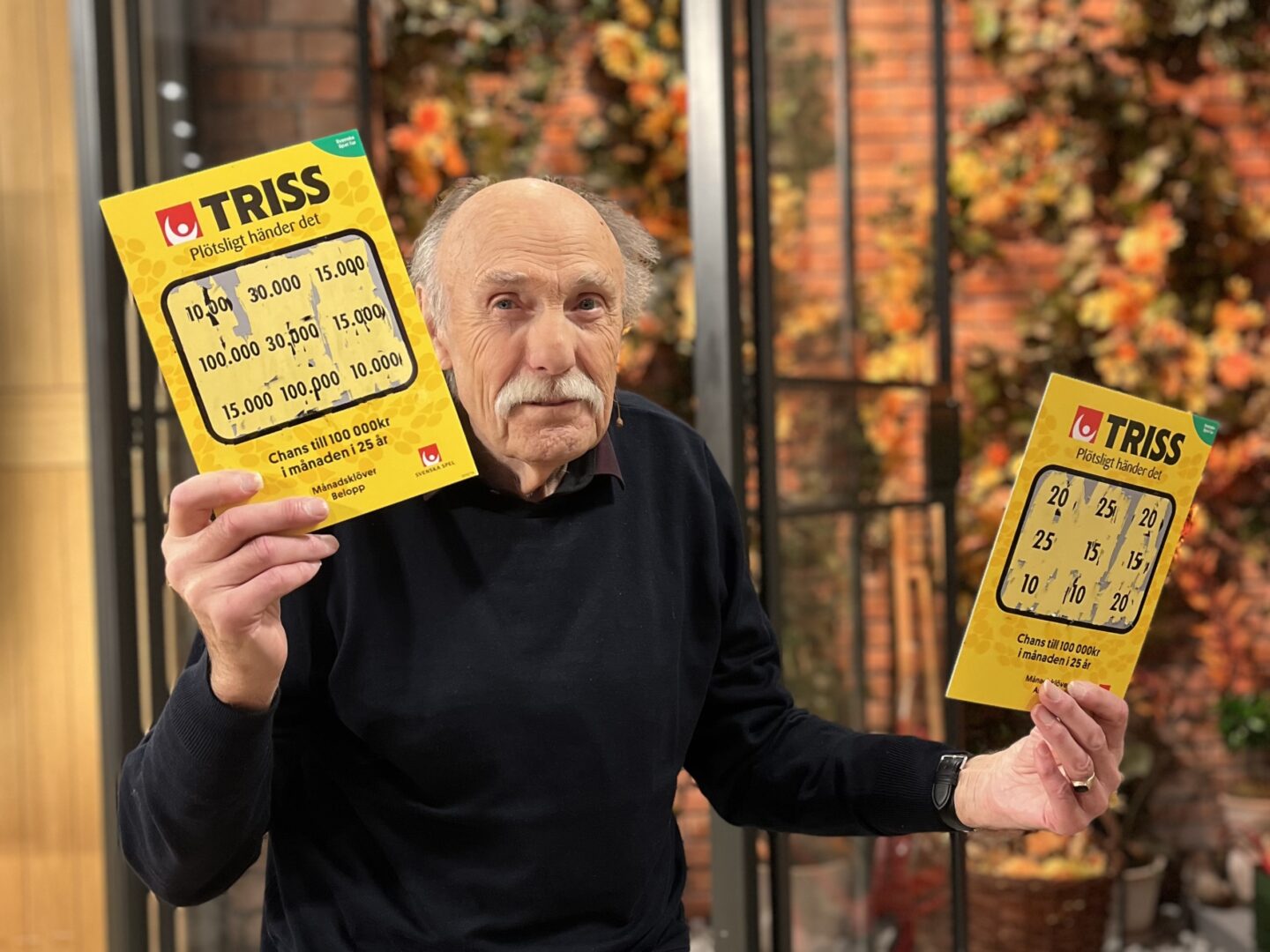 Hans från Hudiksvall vann 15 000 kronor i hela 20 år