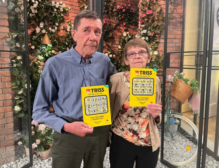 Hans från Luleå skrapade Triss i Nyhetsmorgon – vann 2