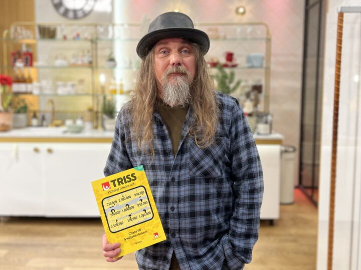 Johan från Frösön skrapade fram 250 000 kronor på Triss i tv – köper motorcykel
