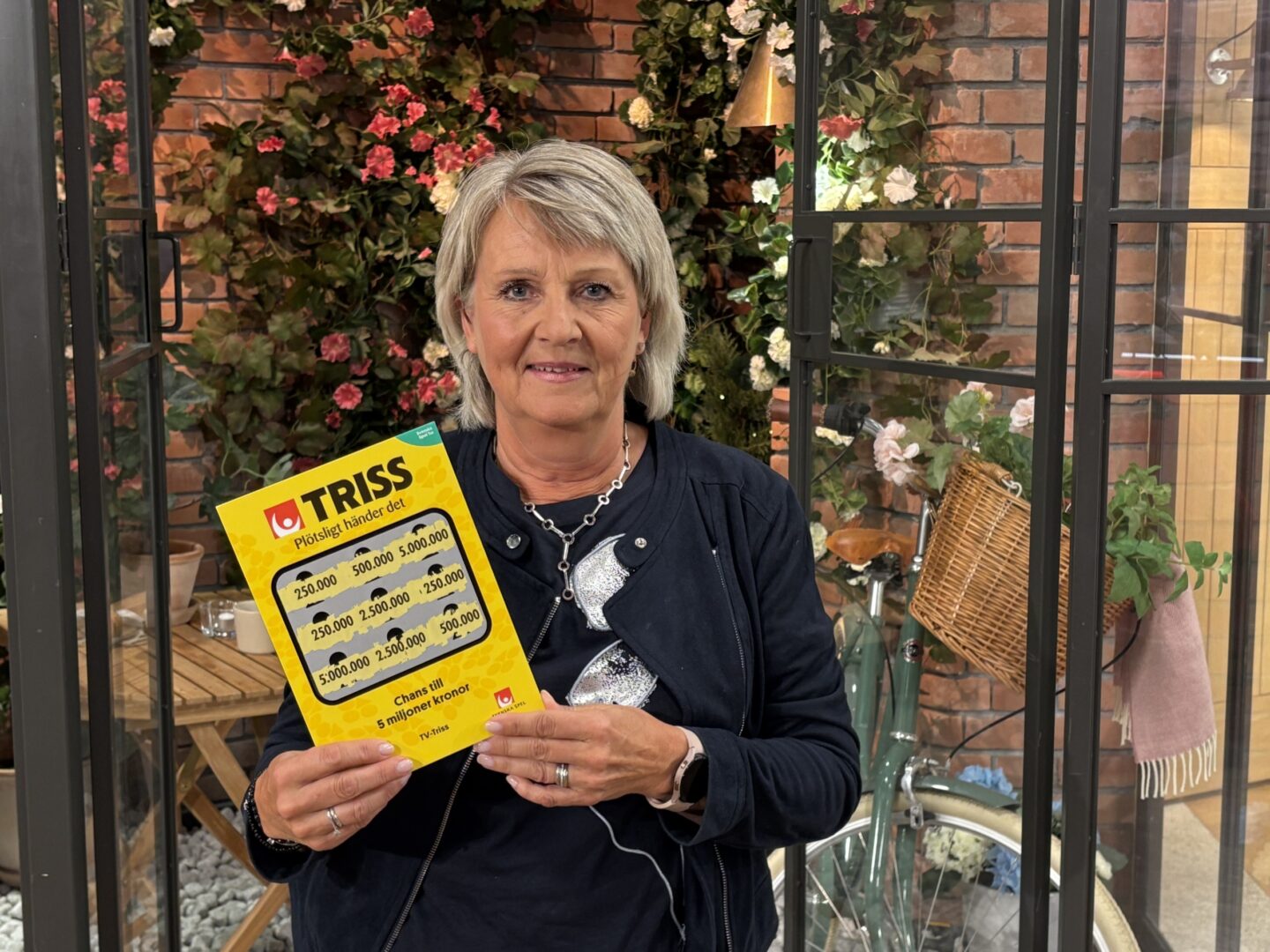 Anne från Hammarö vann en kvarts miljon på Triss i tv