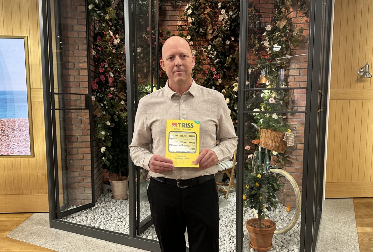 Magnus och Linda vann en halv miljon på Triss – åker på Karibienkryssning|Magnus och Linda vann en halv miljon på Triss – åker på Karibienkryssning|