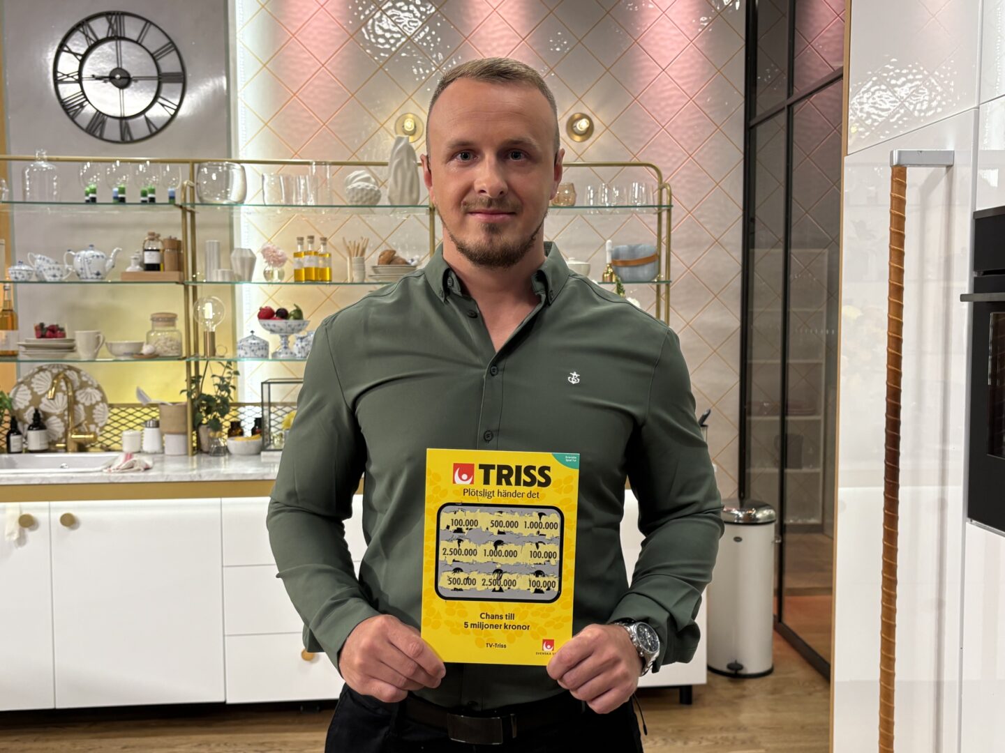 Sevludin från Landskrona vann 100 000 kronor på Triss i tv – vill ta körkort