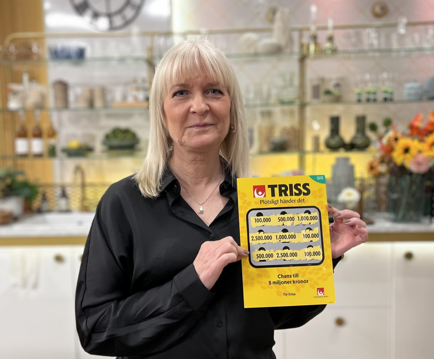 Maria och Lars vann 100 000 på Triss i tv – vill köpa husbil eller pool