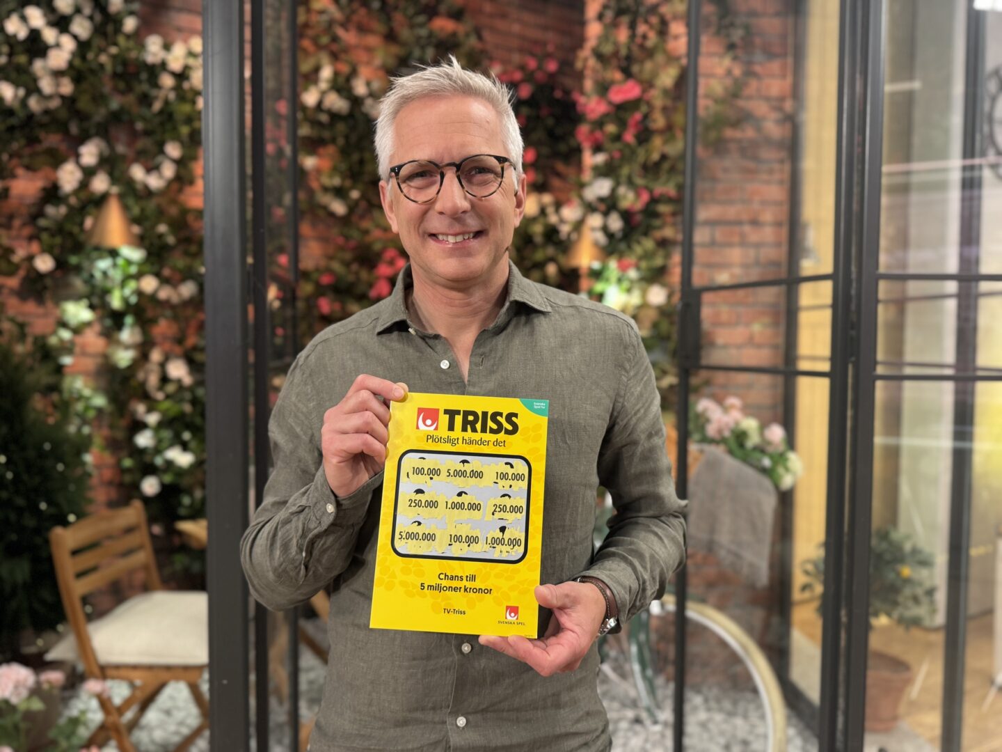 Carl från Bjärred vann 100 000 på Triss – reser till Kenya