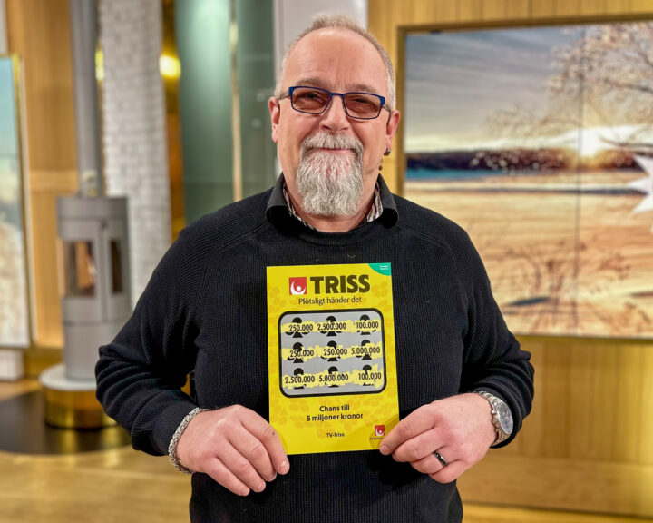 Motorcykelintresserade Janne från Vinberg kommer uppfylla drömmen om en resa från kust till kust i USA för sin Trissvinst på 250 000 kronor.|Motorcykelintresserade Janne från Vinberg kommer uppfylla drömmen om en resa från kust till kust i USA för sin Trissvinst på 250 000 kronor.