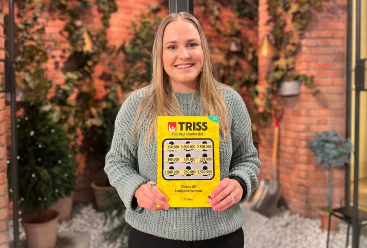 Jessica från Billdal vann 250 000 kronor på Triss i tv – köper ny klocka