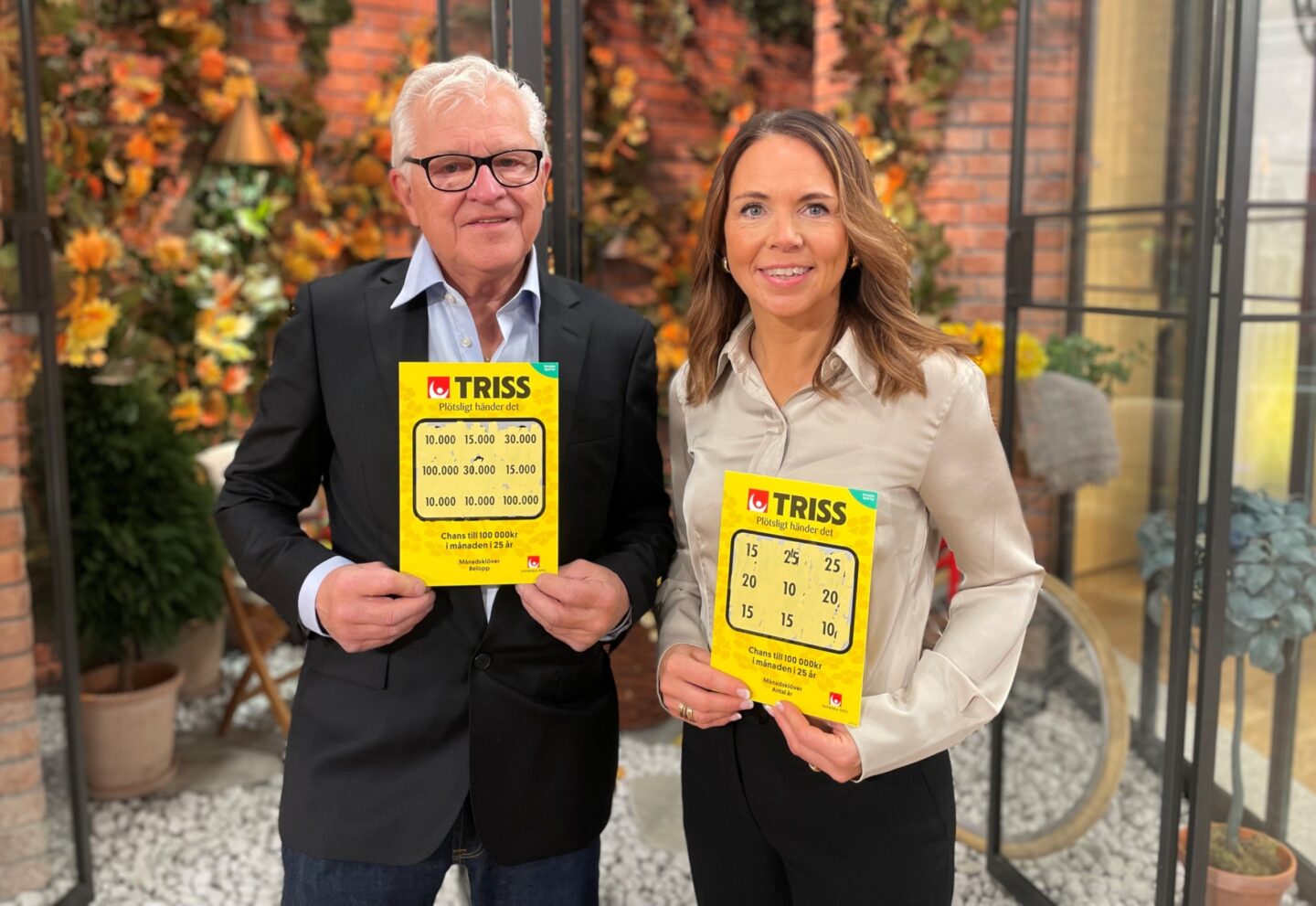 Karin från Mora skrapade Triss i tv för sina föräldrar – vann miljonvinst