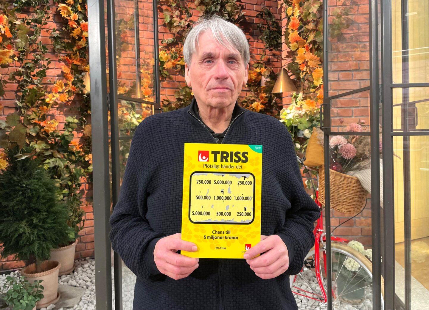 Födelsedagspresent ledde till storvinst i tv för Varbergsbon Kent