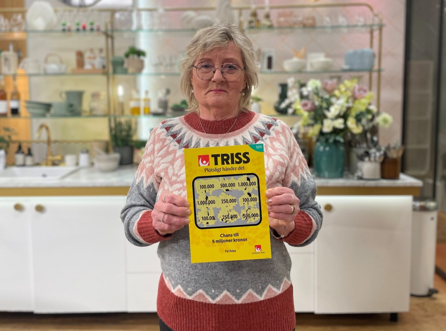 Bottnarydsbon Lena vann stort på Triss i tv