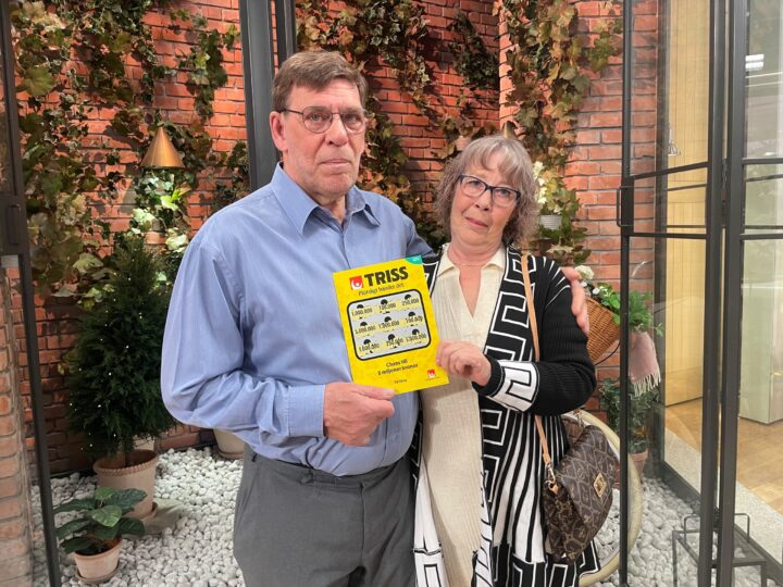 Mats från Fjälkinge vann miljonvinst på Triss i tv