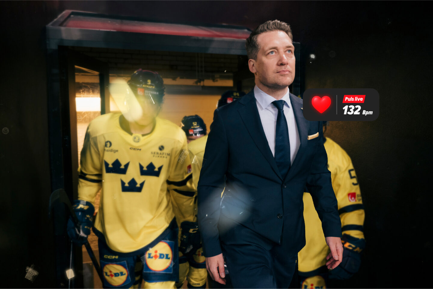Nu kan du ta pulsen på förbundskaptenen under mästerskapet – i realtid|||