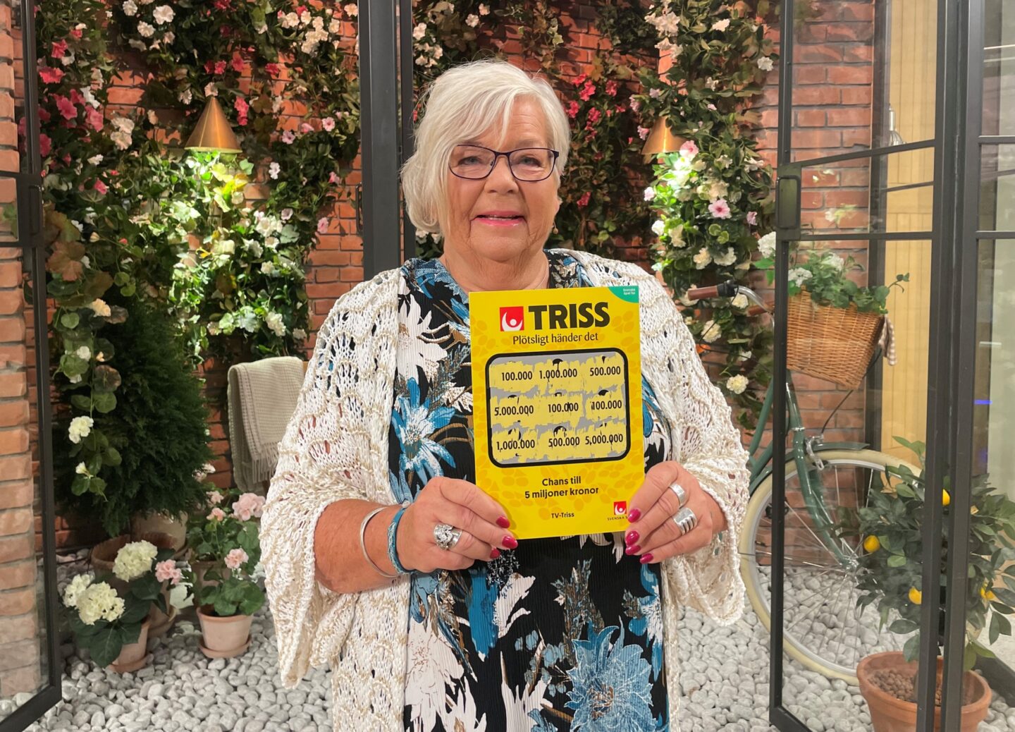 Siv från Västerlanda skrapade Triss i tv – vill förverkliga dröm