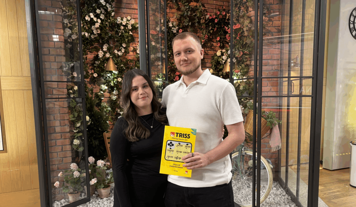 Studenten Wiktor från Sundbyberg skrapade fram 100 000 kronor på Triss i tv – reser till Tokyo