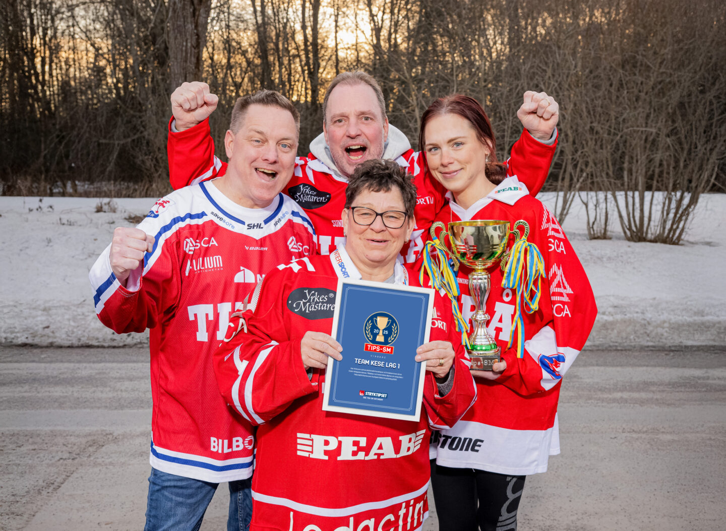 Team Kese Lag 1 blev bästa lag i Tips-SM 2025!