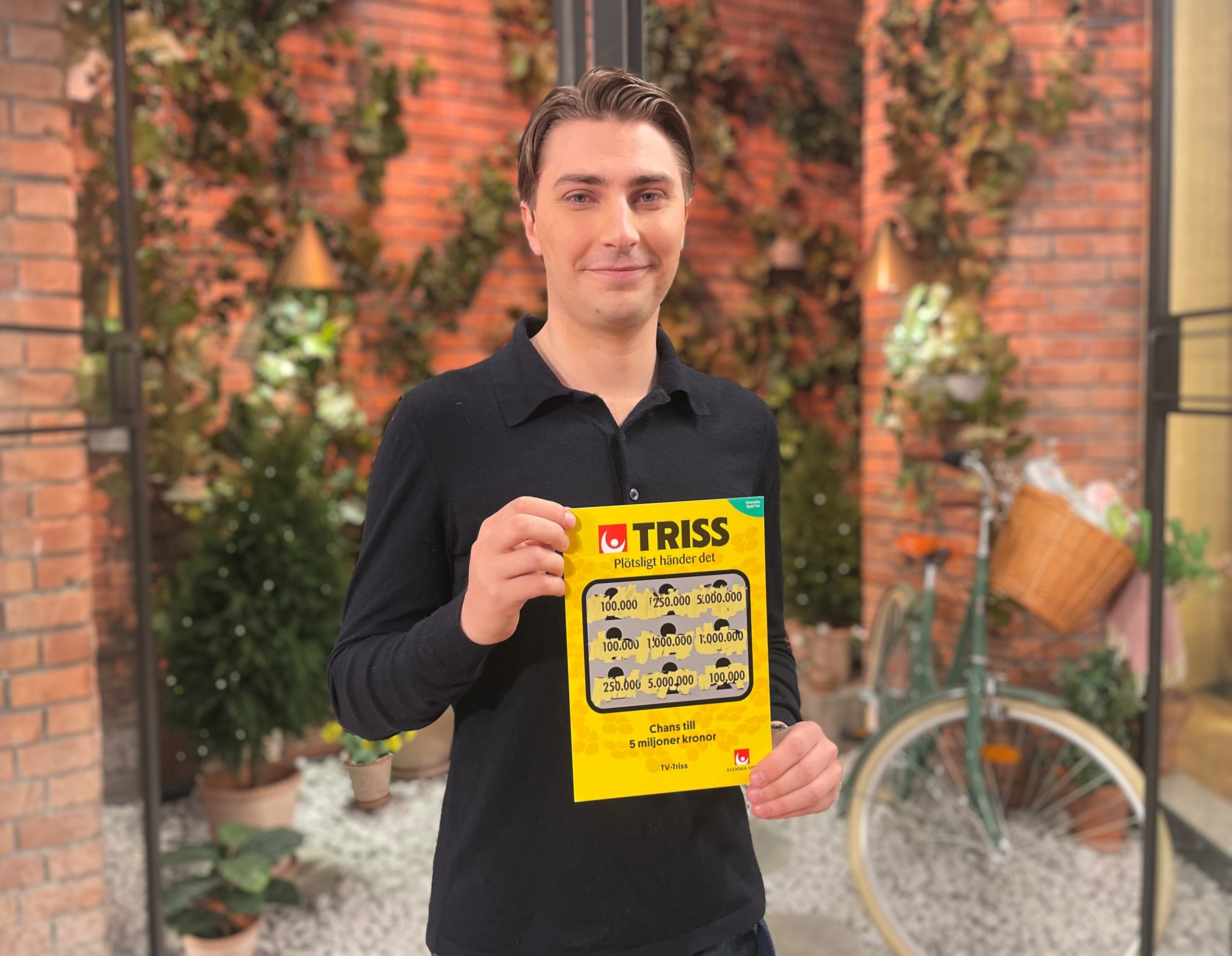 Lundabon Filip skrapade Triss i tv – drömmer om Asienresa