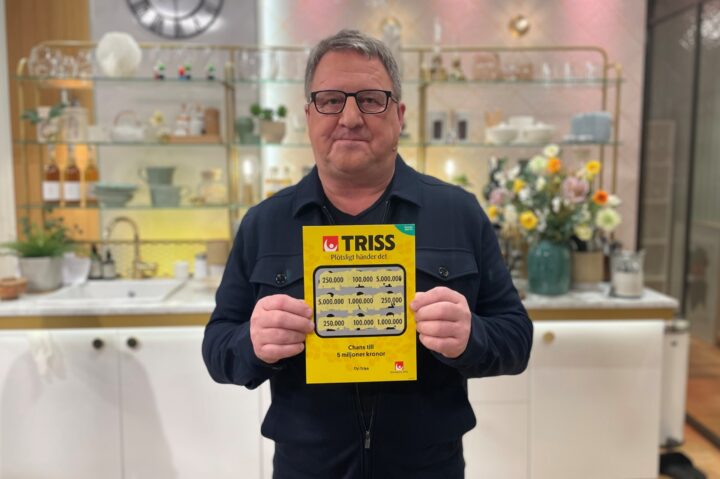 Keijo från Skutskär vann 250 000 kronor på Triss – reser till Thailand