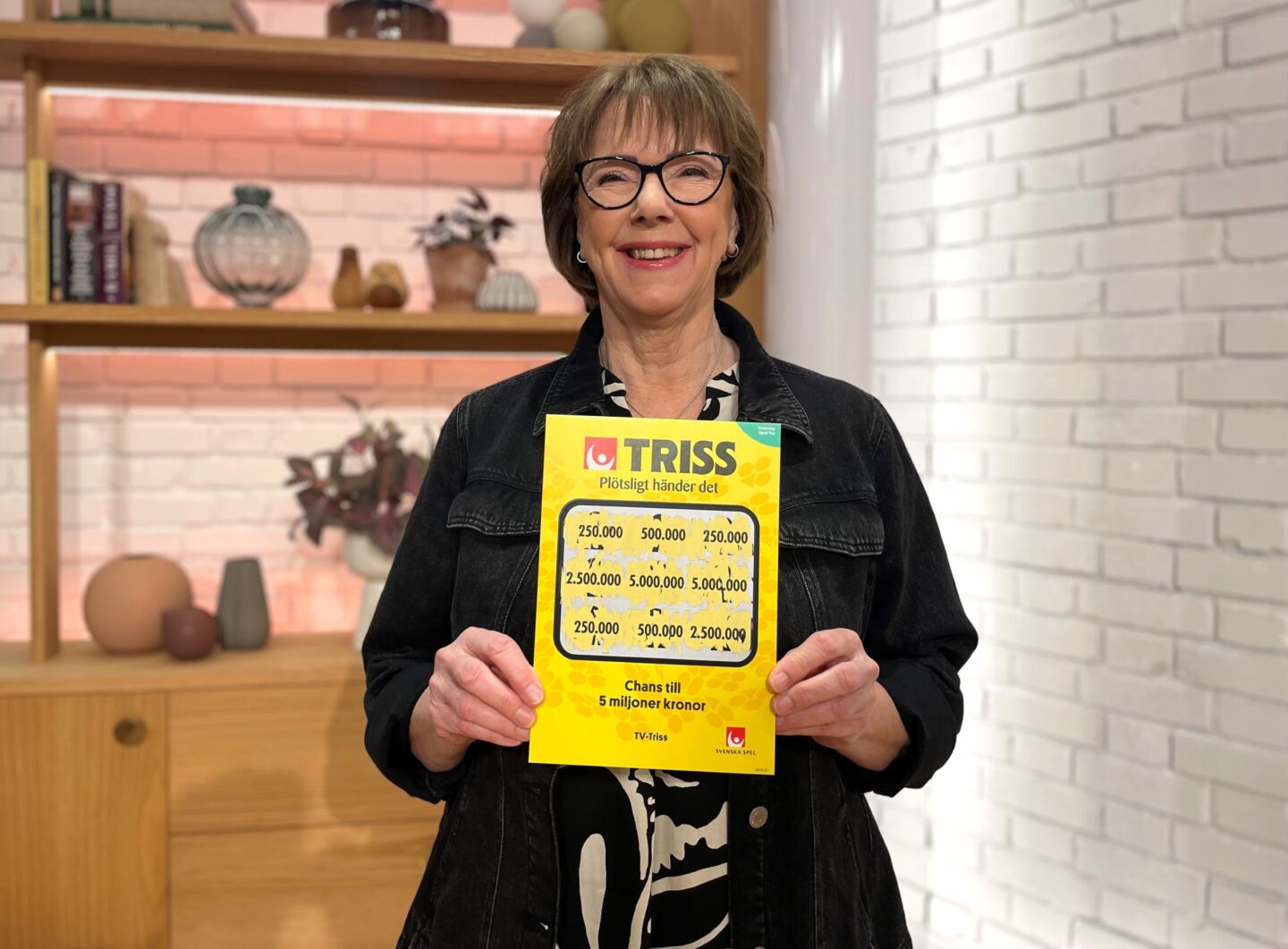 Nyköpingsbon Karin vann stort på Triss i tv – renoverar för vinsten