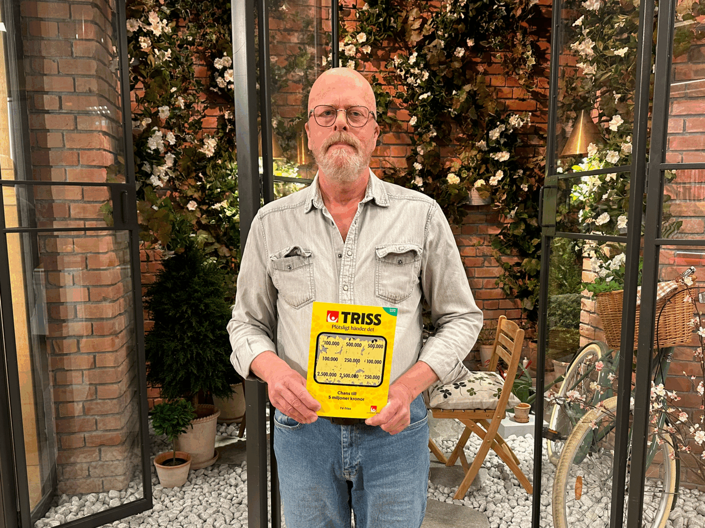 Anders från Ljungby skrapade fram 100 000 kronor på Triss|Anders från Ljungby skrapade fram 100 000 kronor på Triss