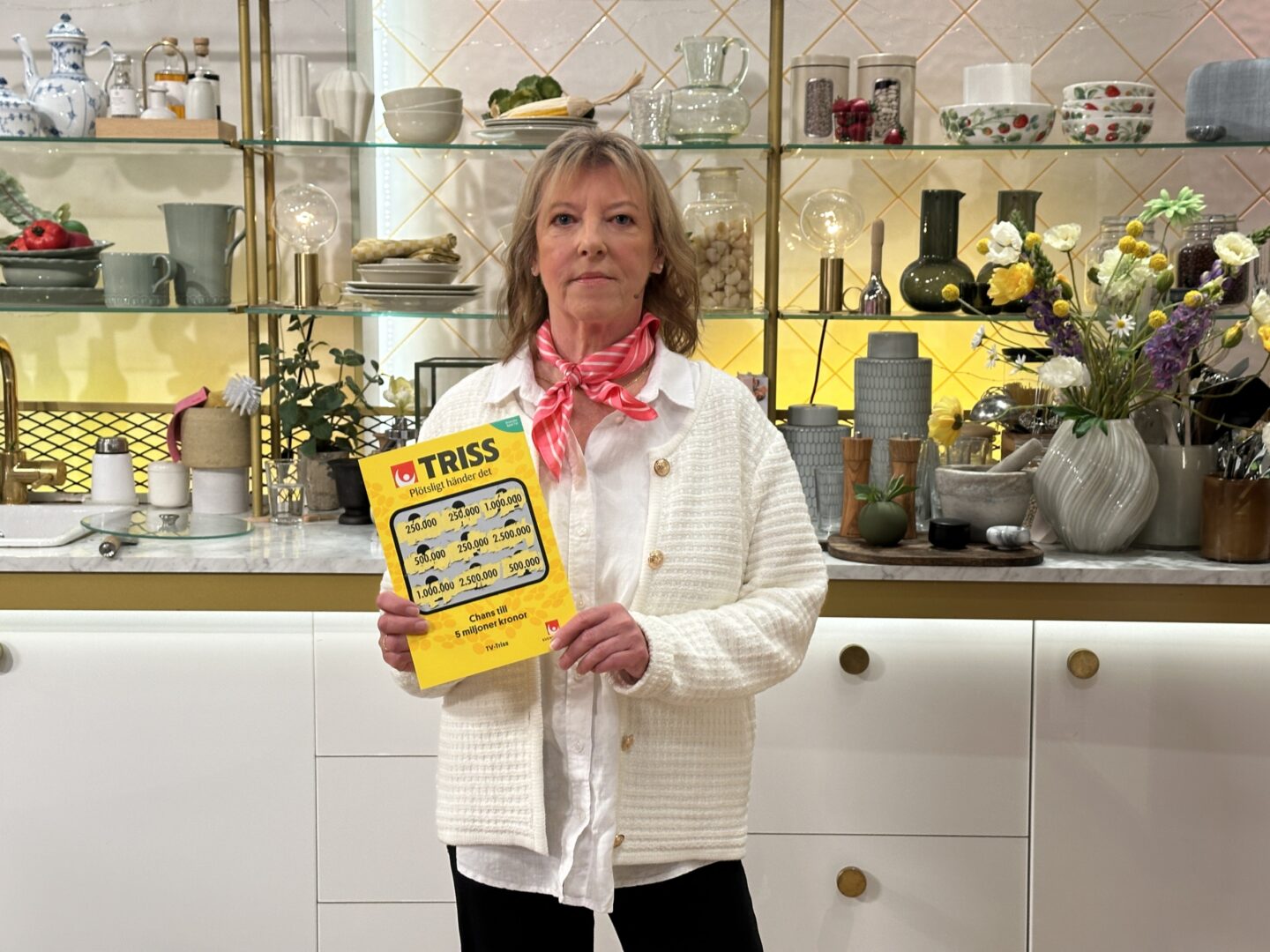 Ann-Christin från Hjärtum vann kvarts miljon på Triss