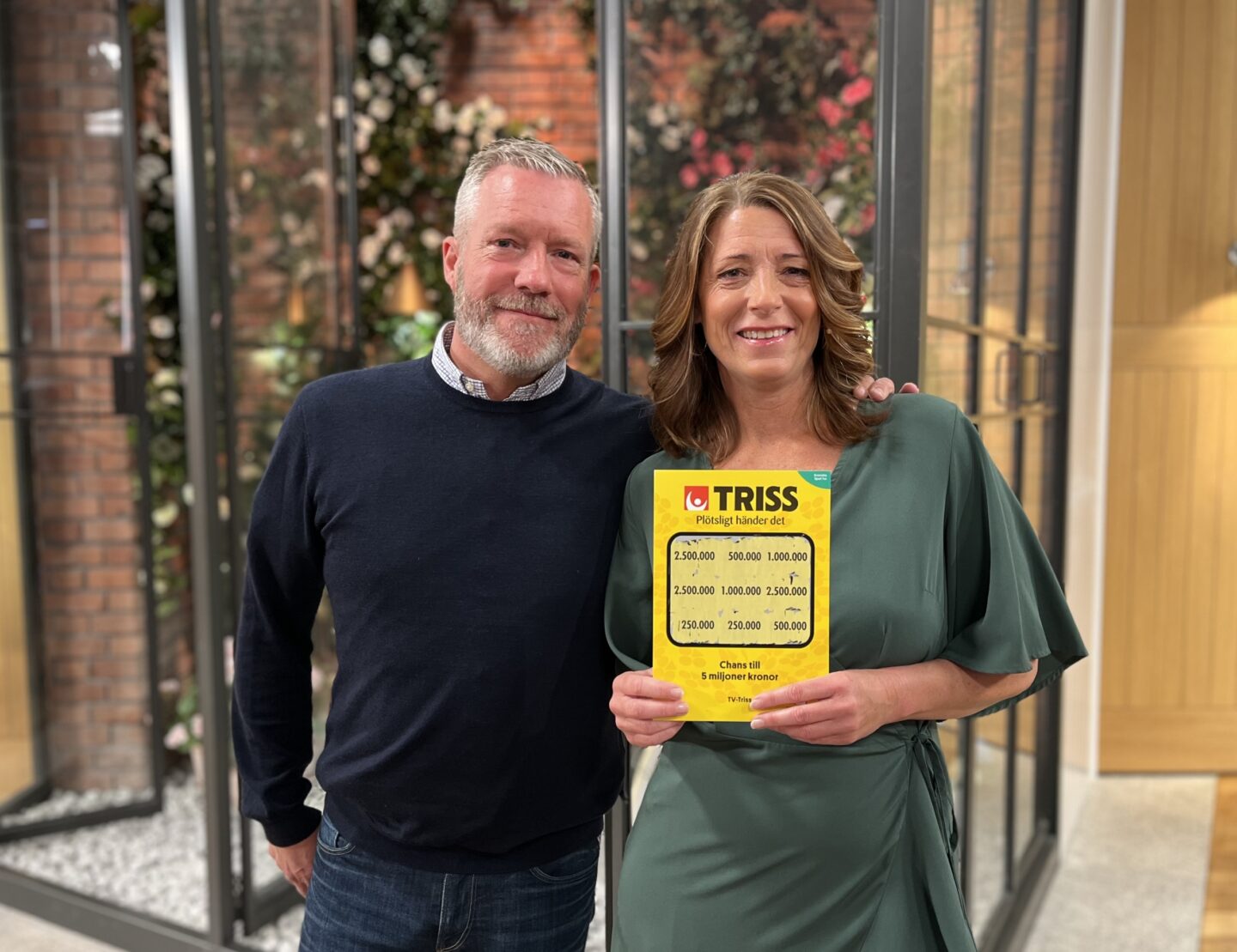 Anna från Mörarp vann miljonvinst på Triss i tv