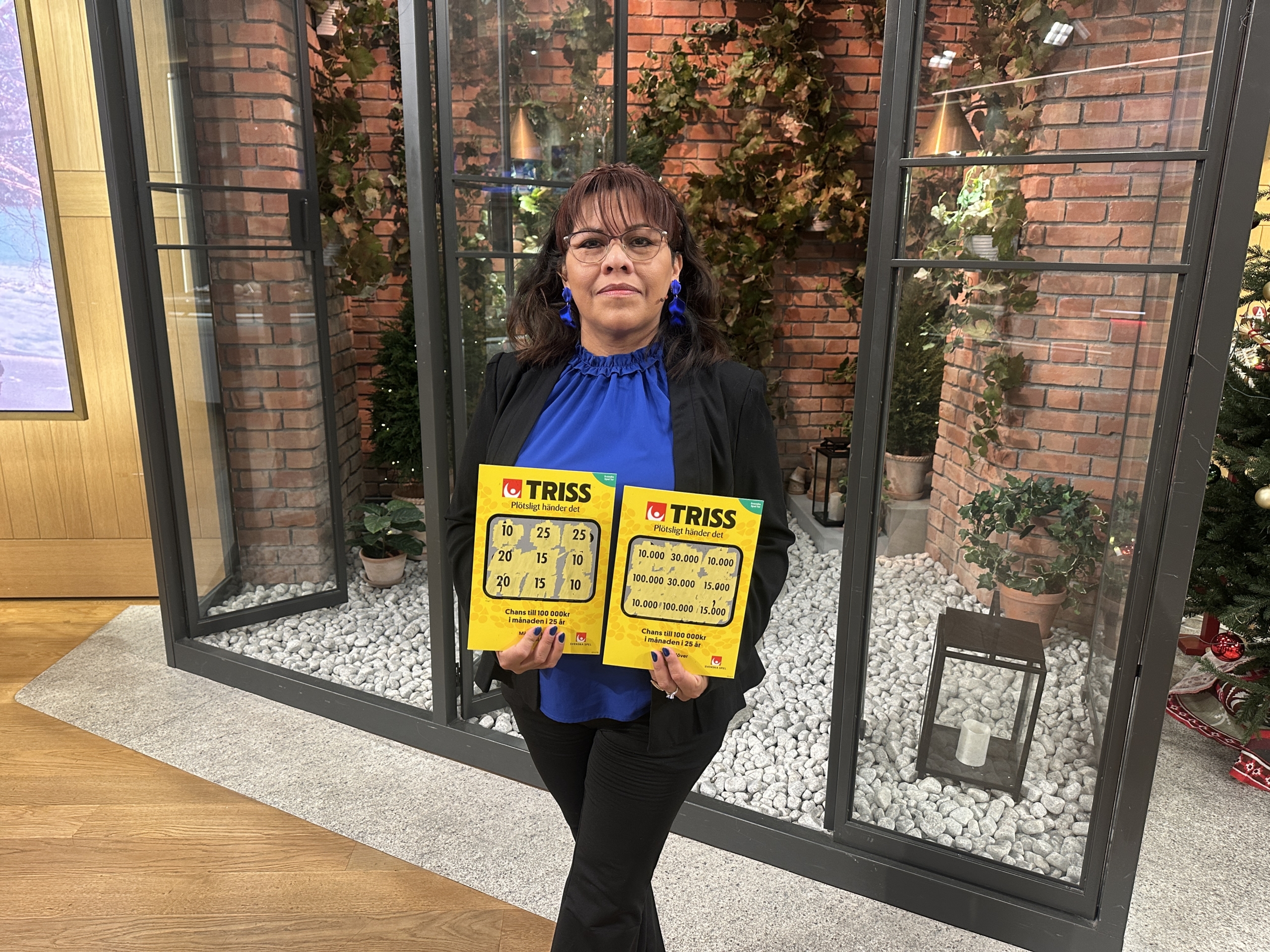 Undersköterskan Fanny från Boden vann miljonvinst på Triss