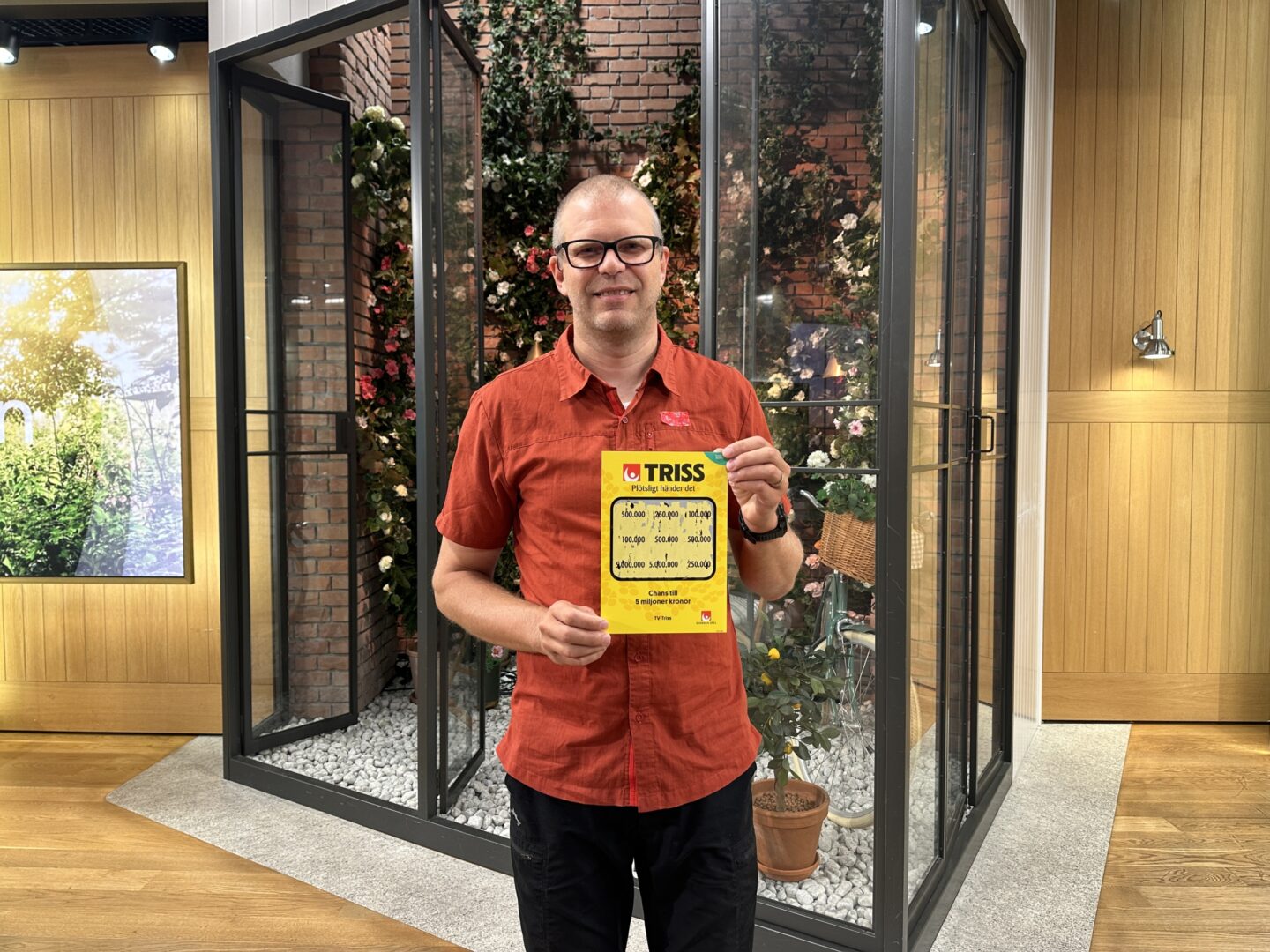 Gävlebon Hans Erik vann en halv miljon på Triss – åker på surfresa till Brasilien