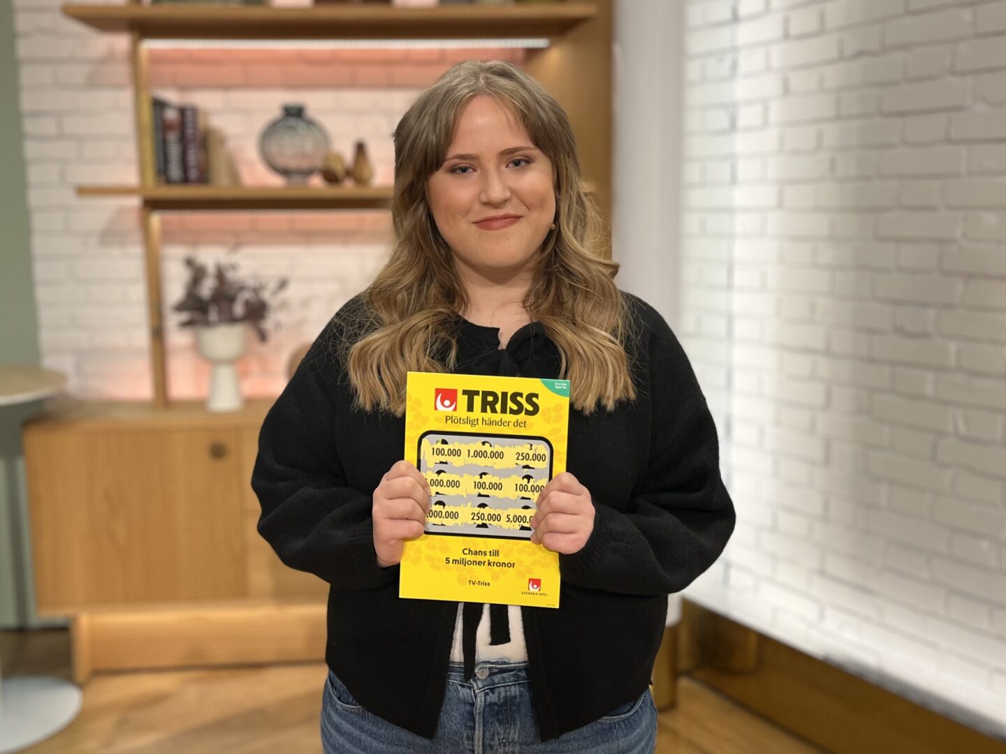 Tuva-Lina från Gävle representerade familjen under Trisskarp i tv - vann 100 000 kronor