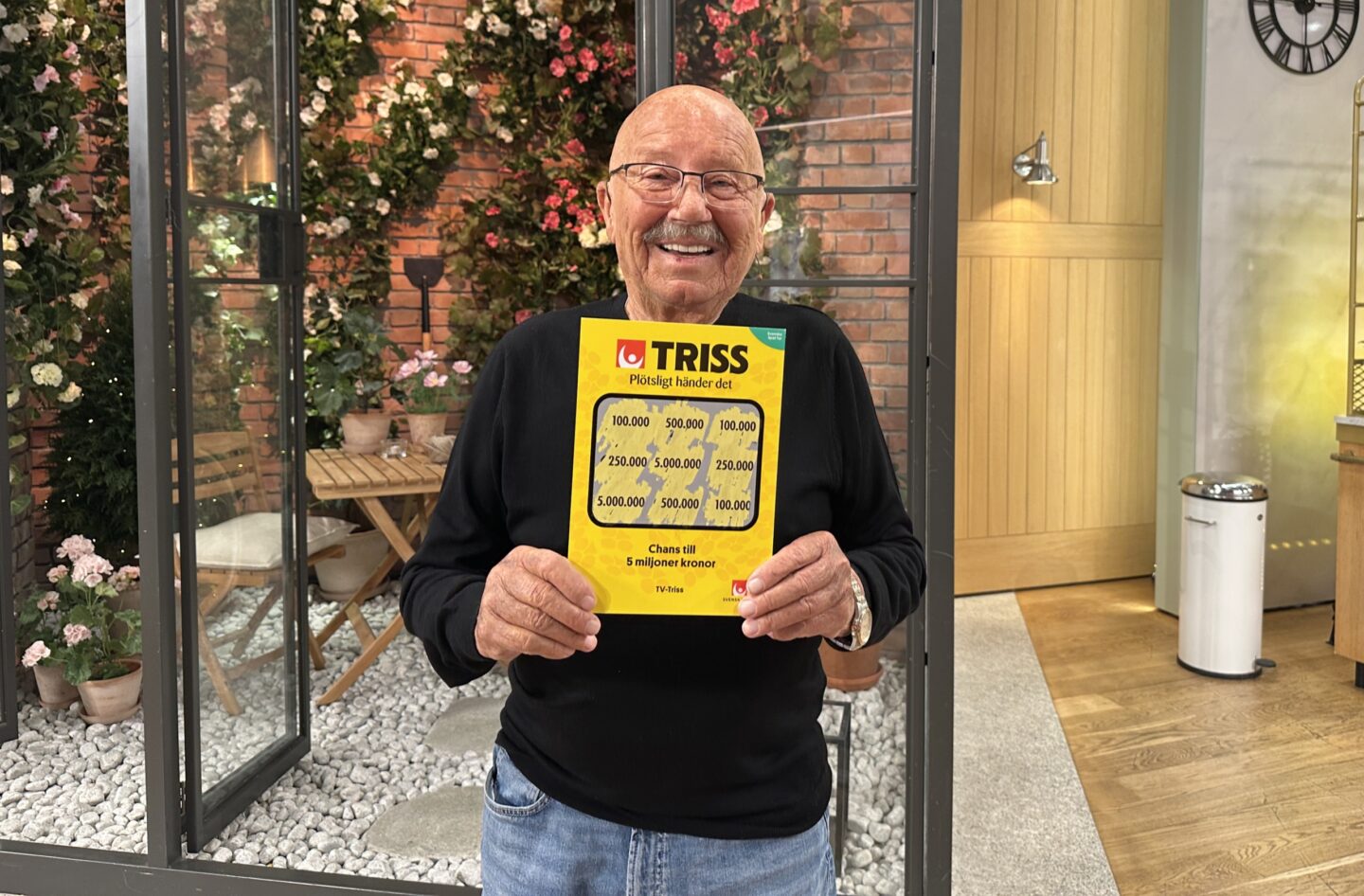 Födelsedagslott ledde till Triss i TV för Bälingebon Egon