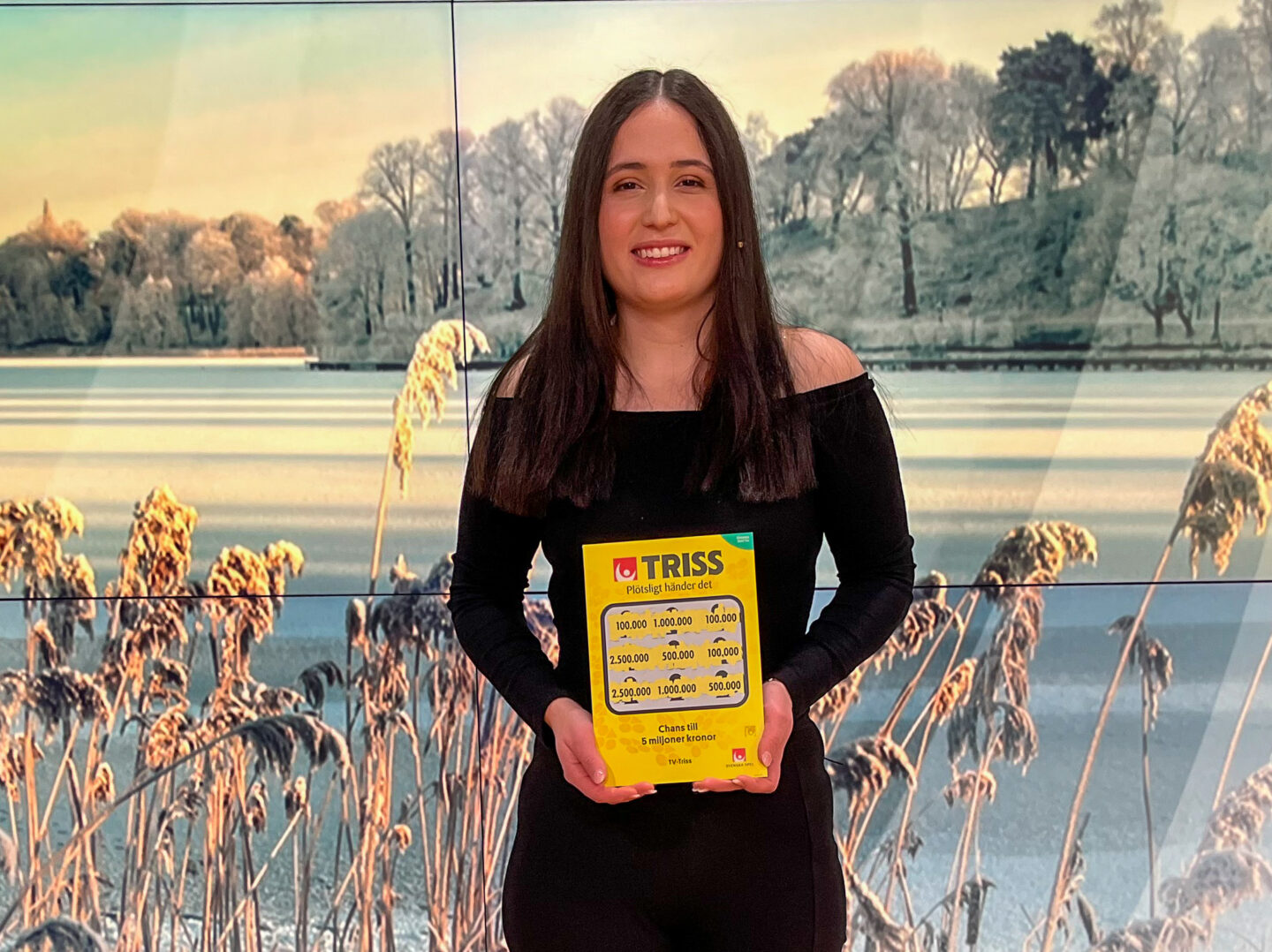 Natascha skrapade fram stor TV-Trissvinst till sin mamma