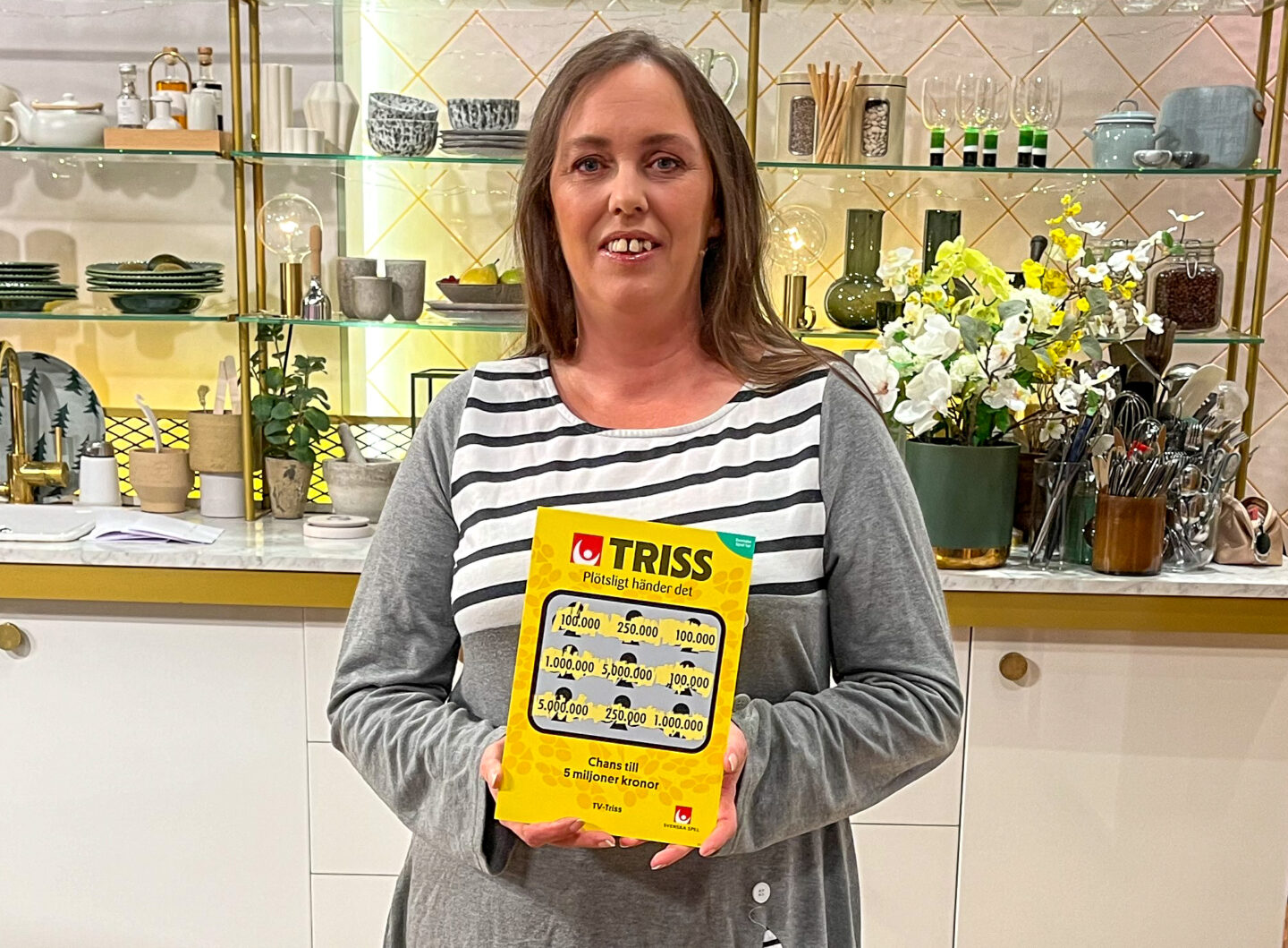 Sofie från Mörarp rustar upp trädgården efter stor Trissvinst i tv