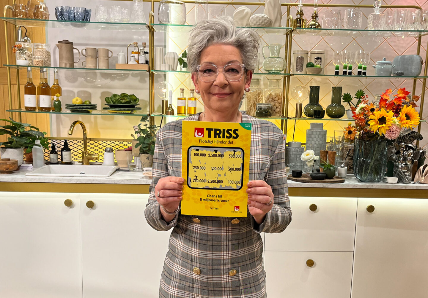 Mirjana från Värnamo skrapade fram stor TV-Trissvinst