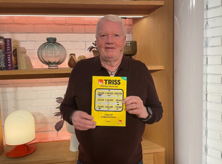 Ulf från Upplands Väsby vann stort på Triss i tv – firar med resa