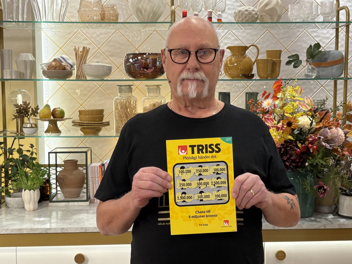 Ronny från Olofström vann stort på Triss i tv