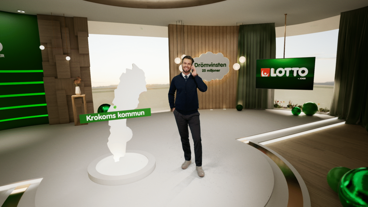 Spelare från Krokoms kommun vann en miljon kronor på Lotto Andra Chansen