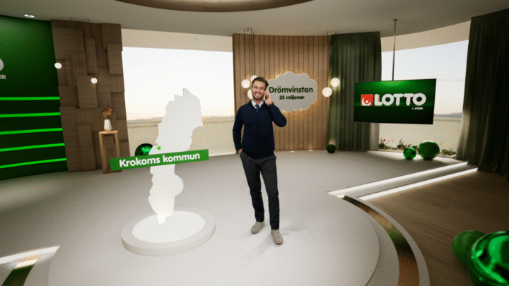 Spelare från Krokoms kommun vann en miljon kronor på Lotto Andra Chansen