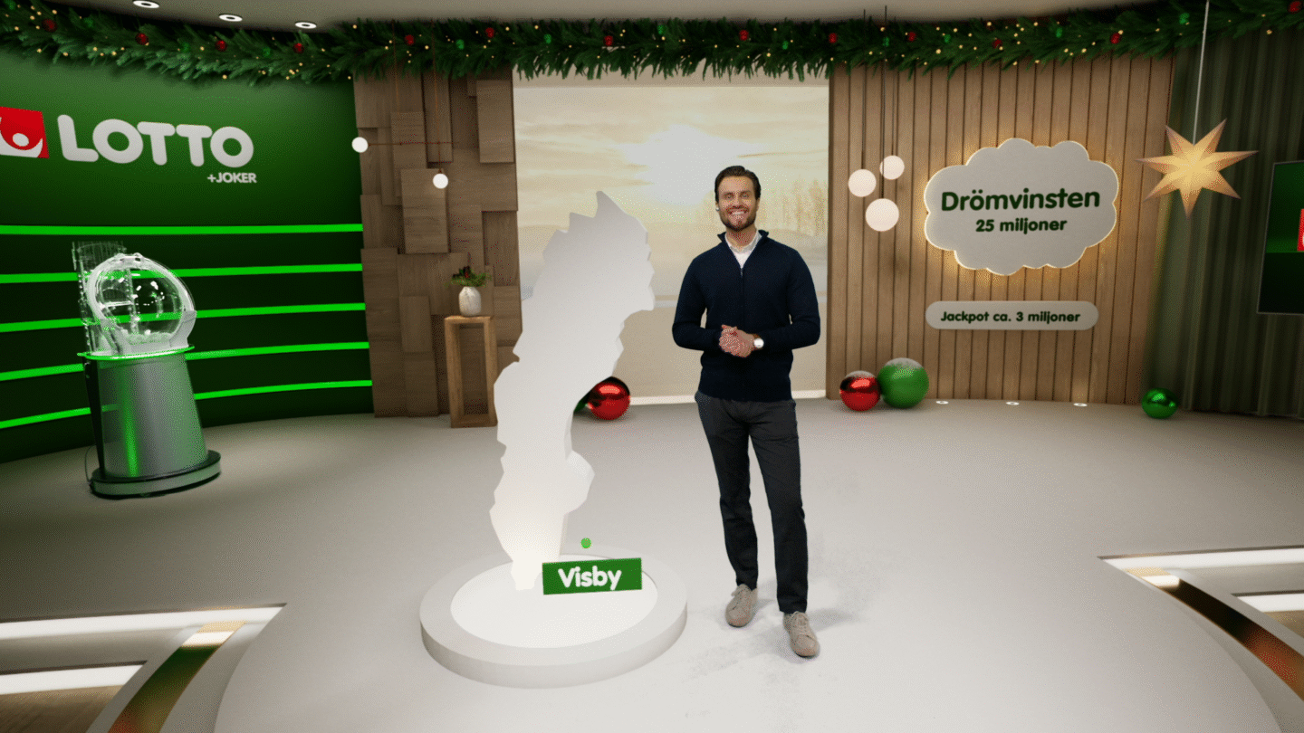 Spelare från Visby vann en miljon kronor på Lotto Andra Chansen
