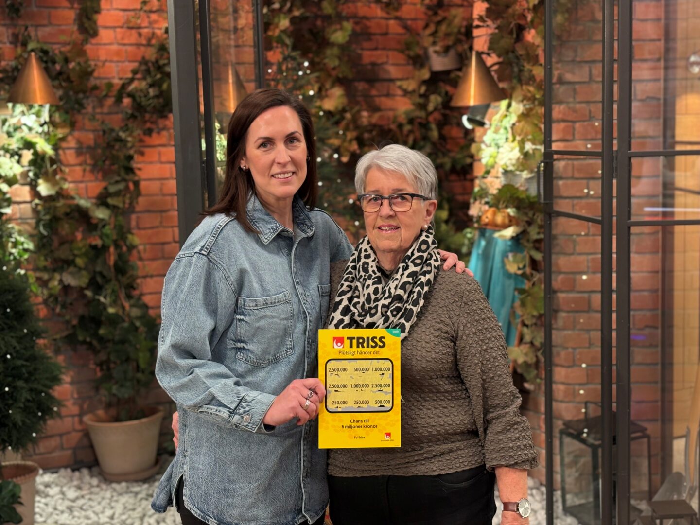 Högsta Trissvinsten hittills i år – Ingrid från Halmstad vann 2,5 miljoner kronor