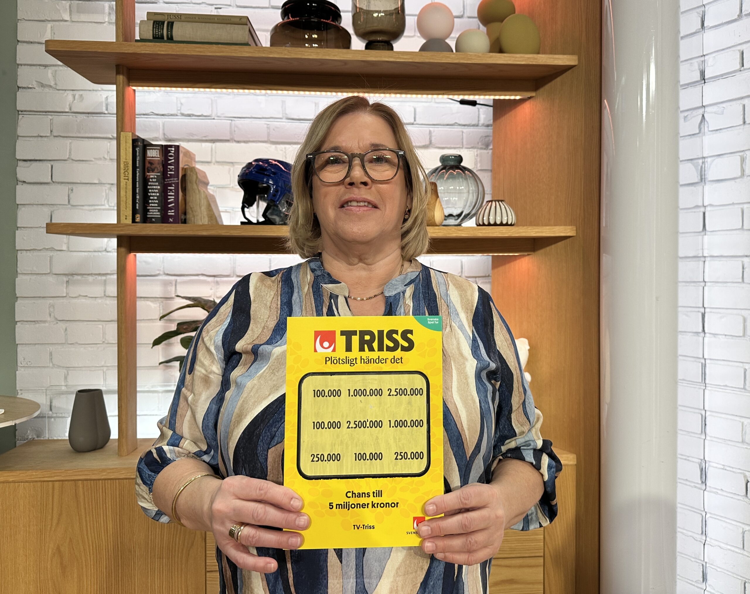 Christina från Arvika vann på Triss i tv