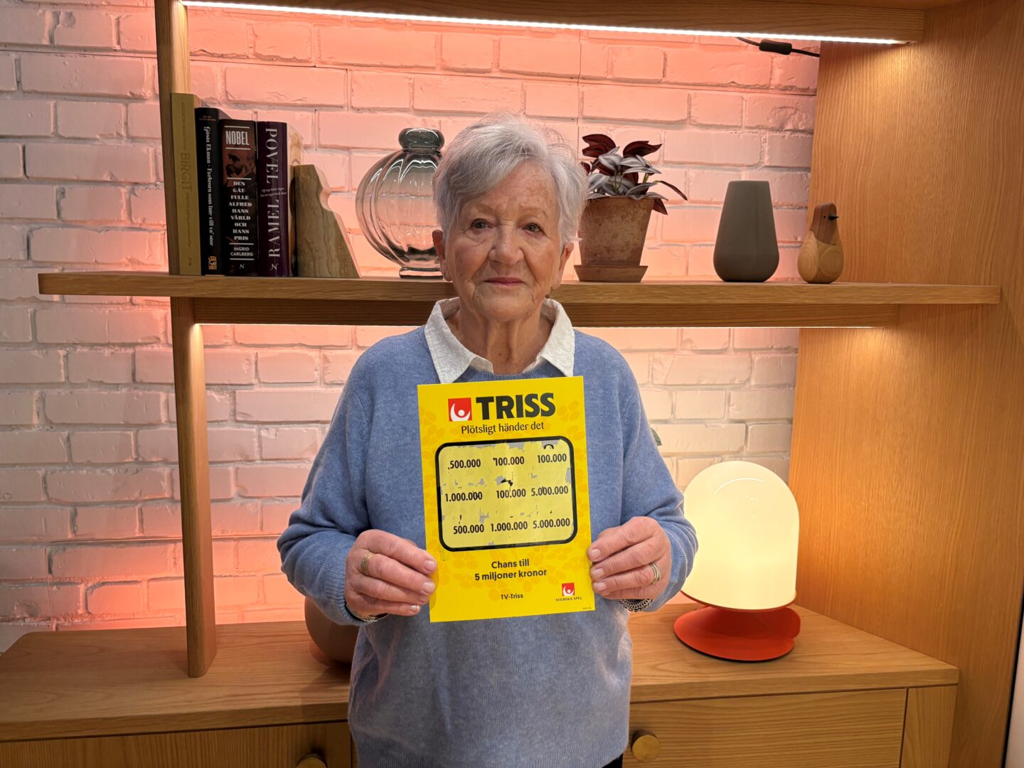 Örebroaren Ketty skrapade Triss i tv – vill sätta guldkant på vardagen