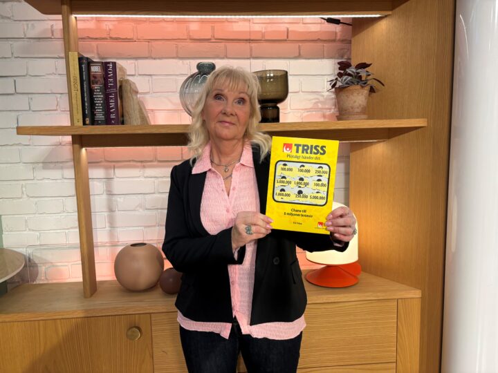 Österhaningebon Marie skrapade Triss i tv – vill resa och sätta guldkant på vardagen