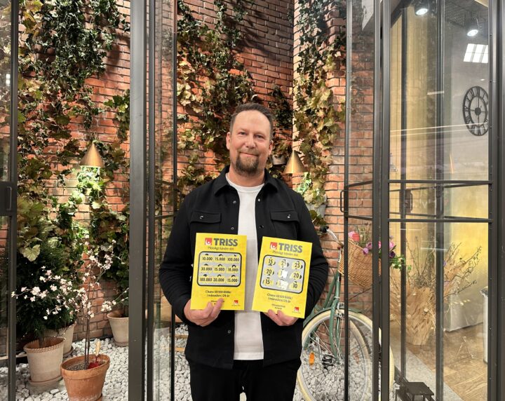 Håkan från Tyringe vann 2,7 miljoner på Triss i tv