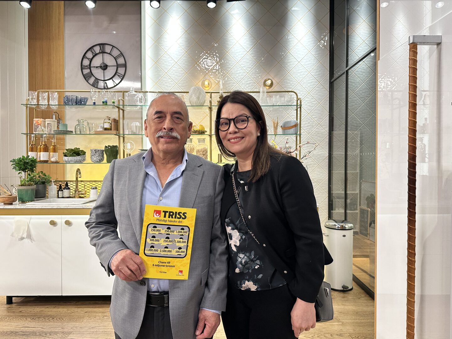 Ruben från Tullinge vann en kvarts miljon på Triss i tv