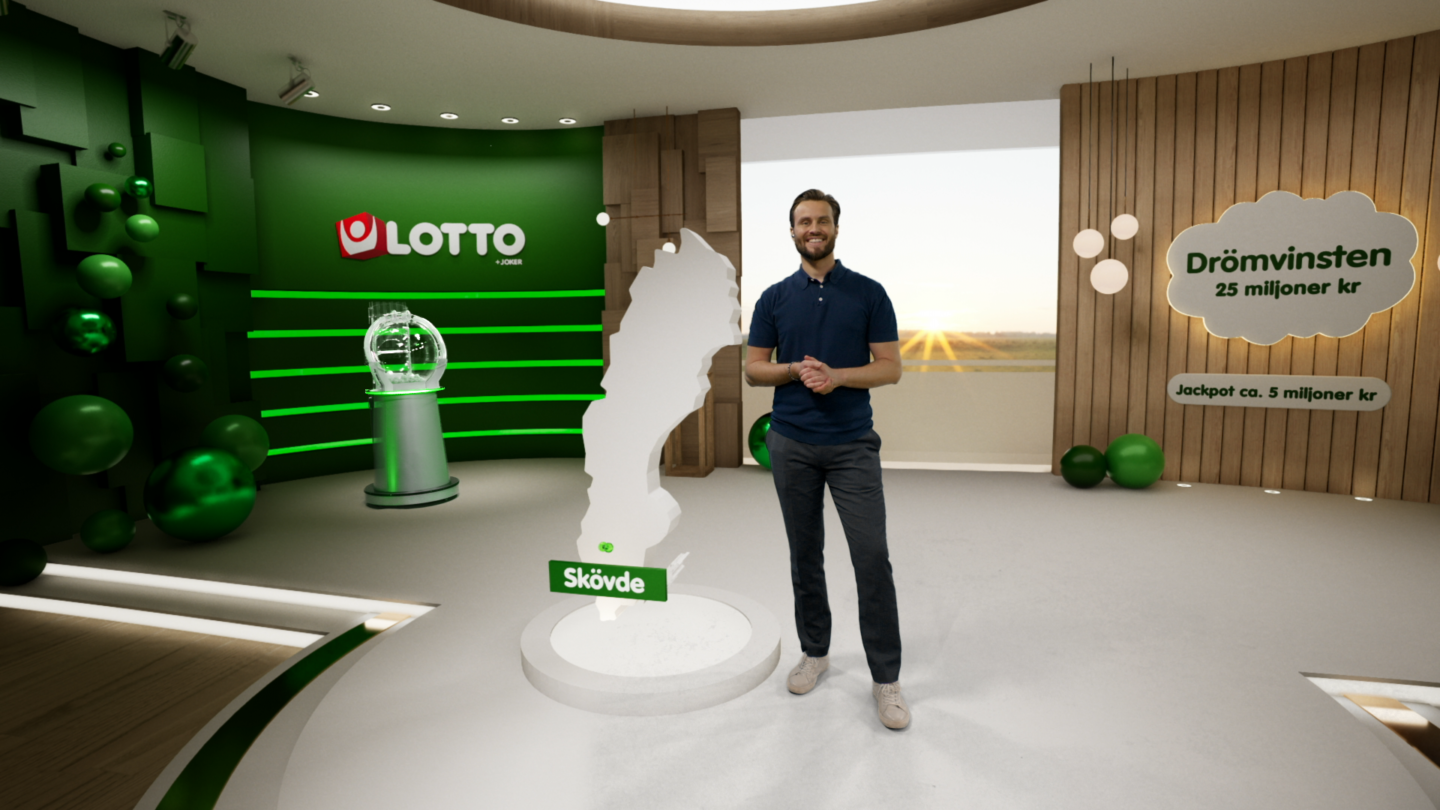 Miljonvinst till Skövde på Lotto Andra Chansen