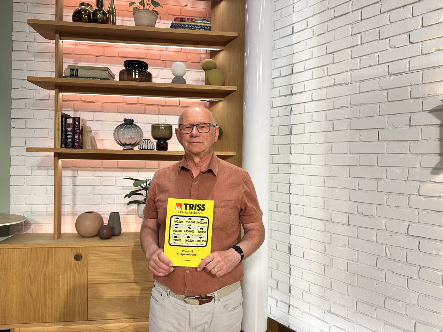 Lennart från Målilla vann storvinst på Triss i tv