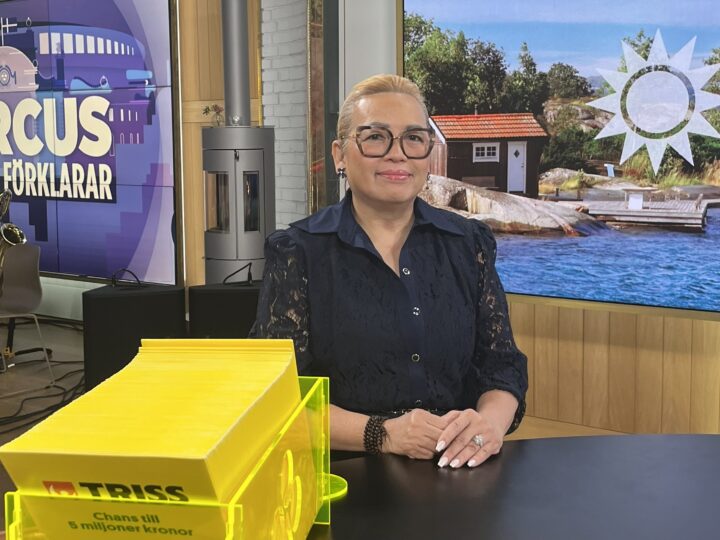 Under lördagens direktsändning i TV4 Nyhetsmorgon blev drömmen än mer verklig när hon skrapade fram en vinst på 100 000 kronor.