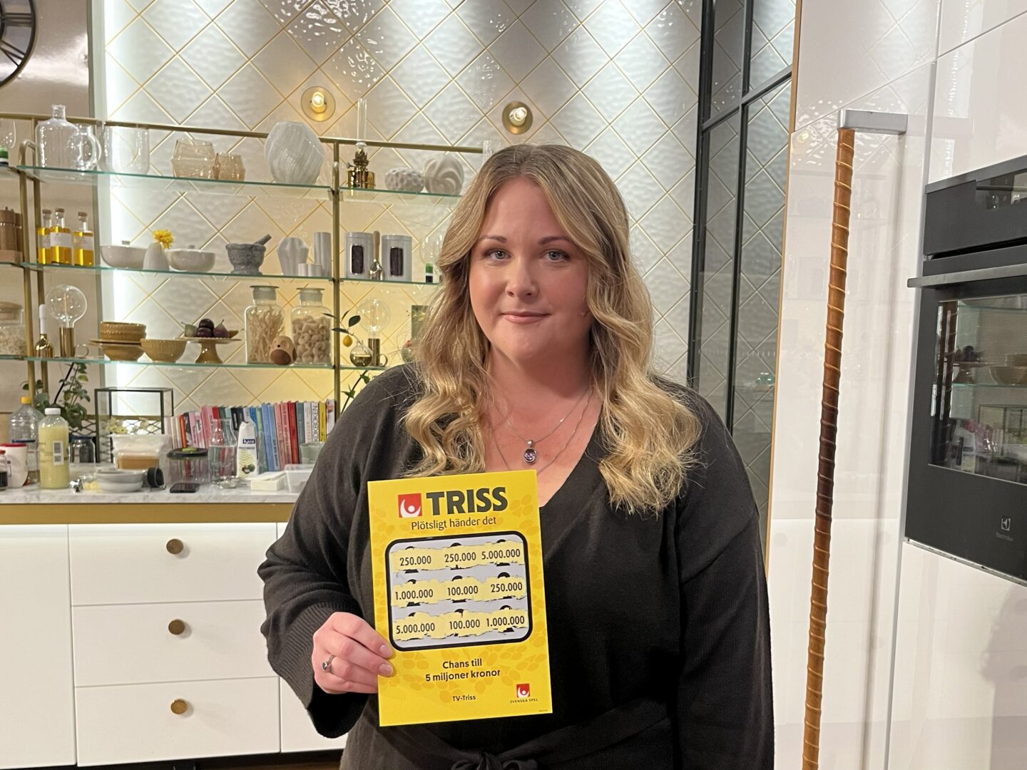 I TV4 Nyhetsmorgon landade vinsten på 250 000 kronor – ett resultat som väckte stor glädje både i och utanför studion.