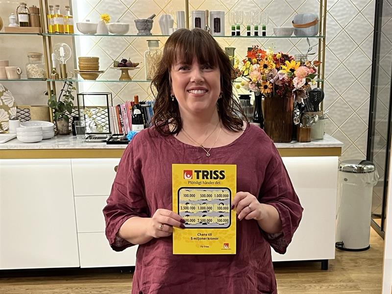 Terese från Lekebergs kommun och Margareta från Karlskoga efter TV-Triss i TV4 Nyhetsmorgon.